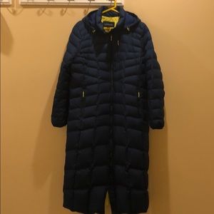 LANDS' END  Maxi Ultralight Down Coat LIKE NEW